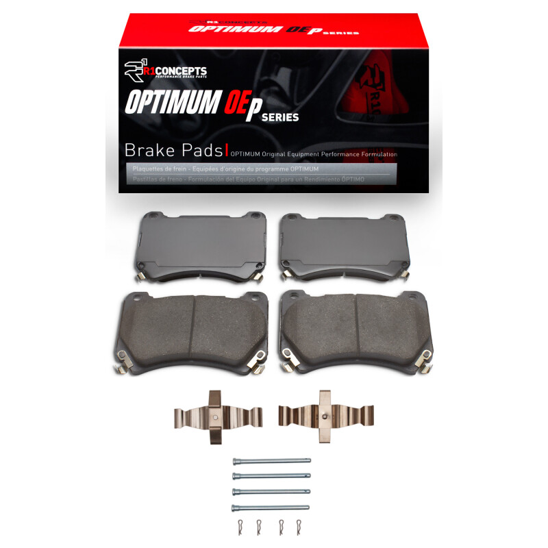 Hyundai Genesis Brake Pads - Front - R1 Concepts - Optimum OE - `09-`14